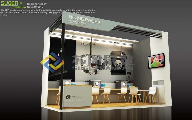 上海百貨展—BC NETWORK展臺設(shè)計(jì)搭建